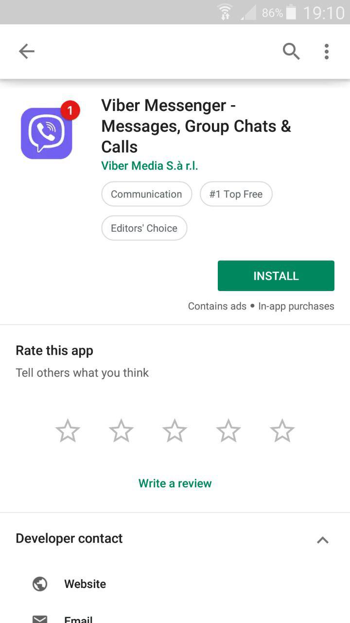 how to download viber in samsung galaxy