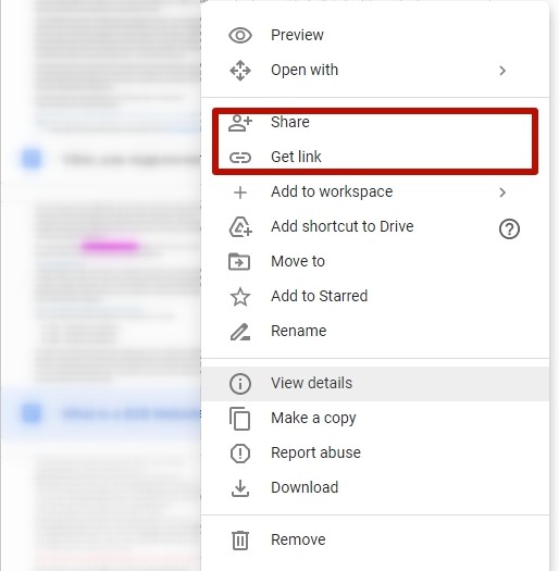 How to Share Your Google Docs